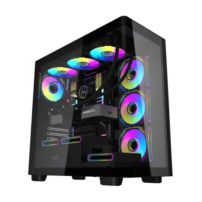 کیس کامپیوتر گیمینگ دارک فلش مدل DS900G ATX Black